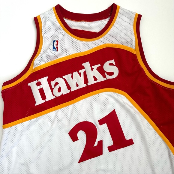 Atlanta Hawks Dominique Wilkins Mitchell Ness 1986-87 Vintage Jersey USA XXL - Picture 3 of 15